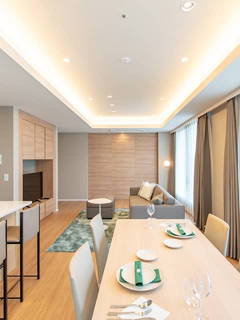 A new luxuary serviced apartment in Osaka Dojima