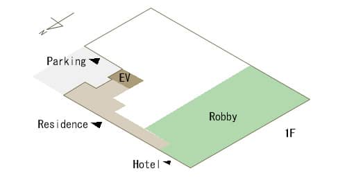 1F Entrance (hotel residence)